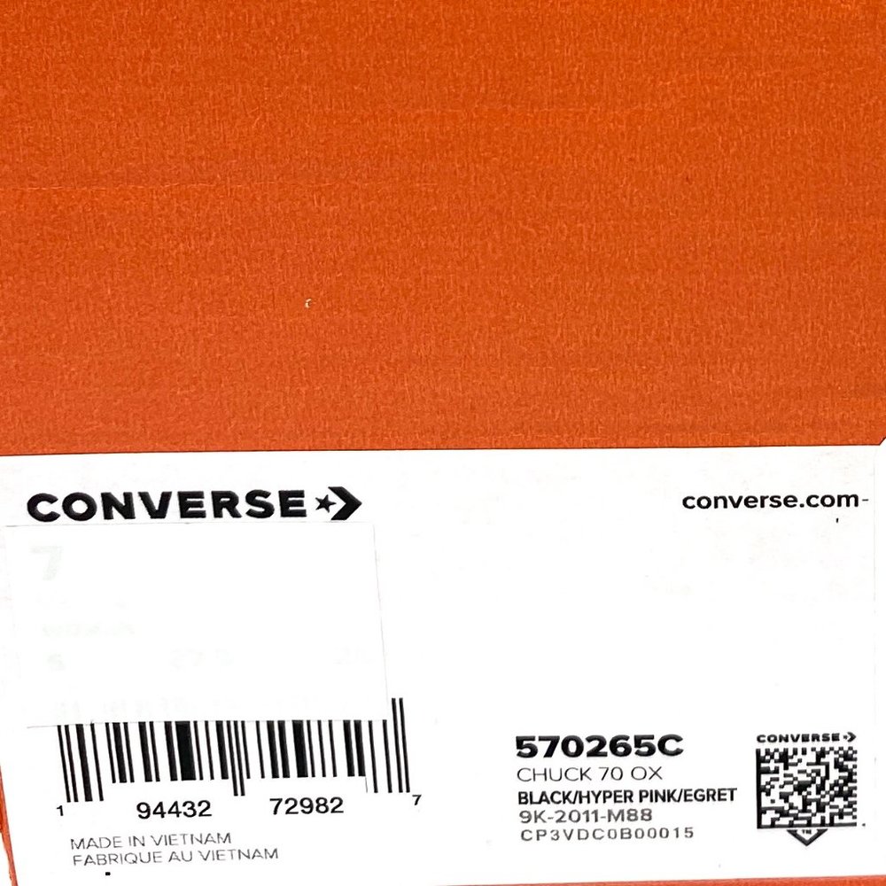 Converse CHUNK 70 OX Blue Pink Egret Canvas Low Top Sneaker Women's Size 570265C - Picture 10 of 11